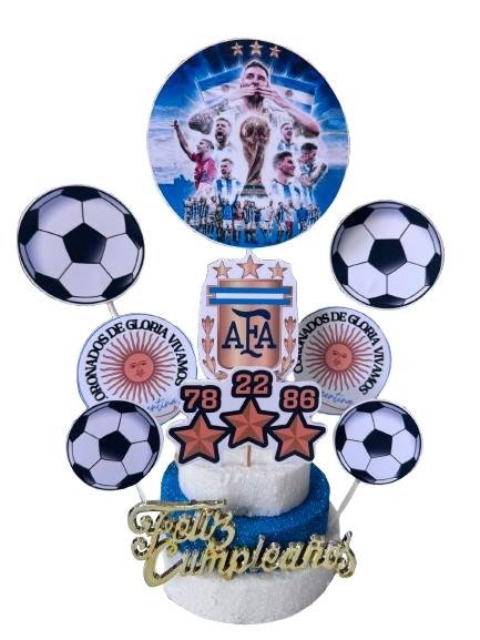 Producto - Adorno Base Telgopor Argentina Messi x1