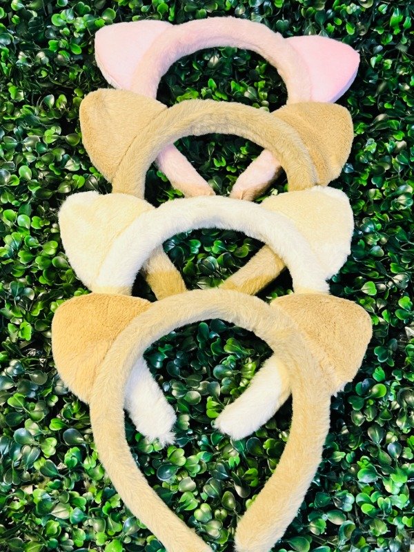 Producto - vinchas orejitas de peluche