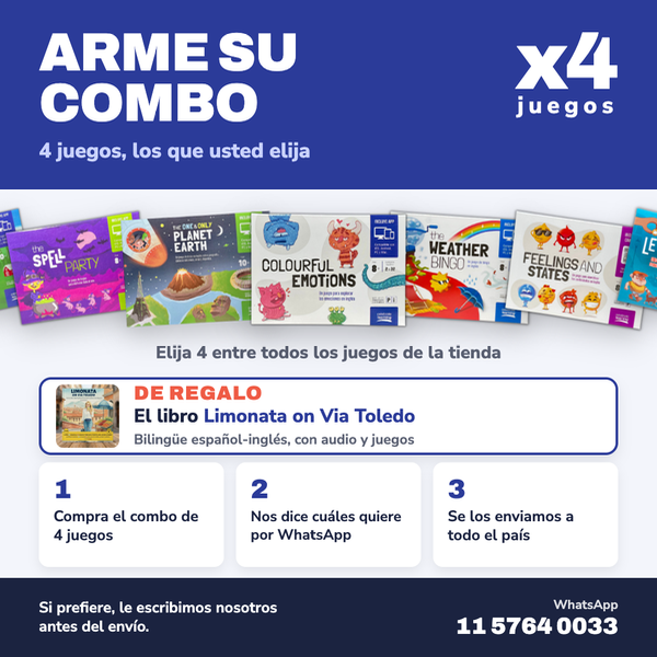 Producto - Combo x4 Juegos