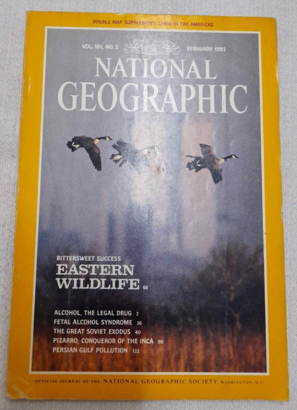 Producto - Revista National Geographic - Vol 181 Num 2 - Año 1992