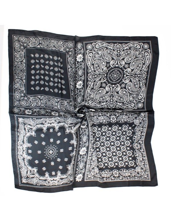 Producto - Pañuelo Paisley Black Fame XXL - 1