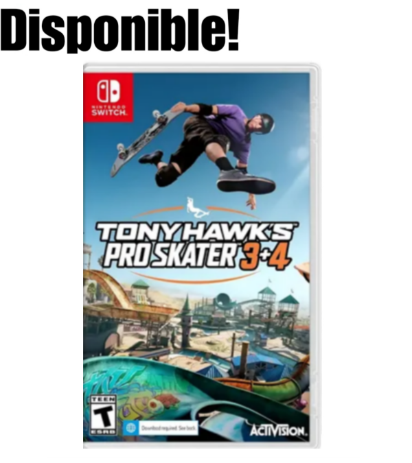 Producto - Tony Hawks Pro Skater 3 4 Juego Físico Nuevo Nintendo Switch