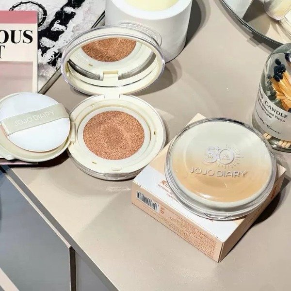 Producto - Base Cushion Jojo Diary - Con Protector Solar SPF 50+ PA++++ (Ref: #JUN-JJ033)