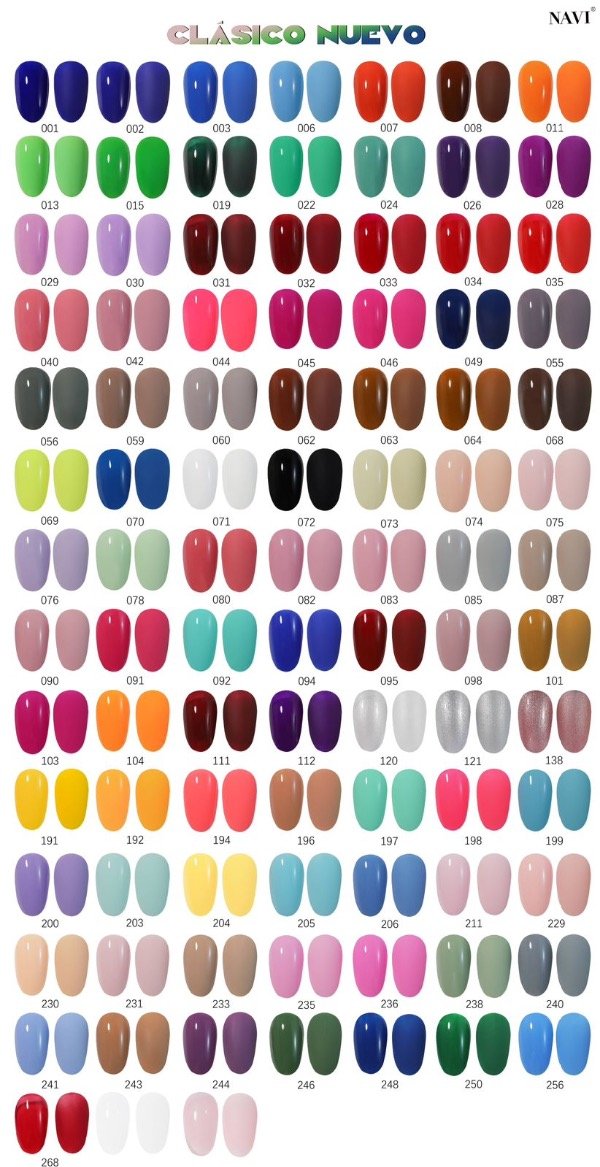 Producto - ESMALTES NAVI x10ml