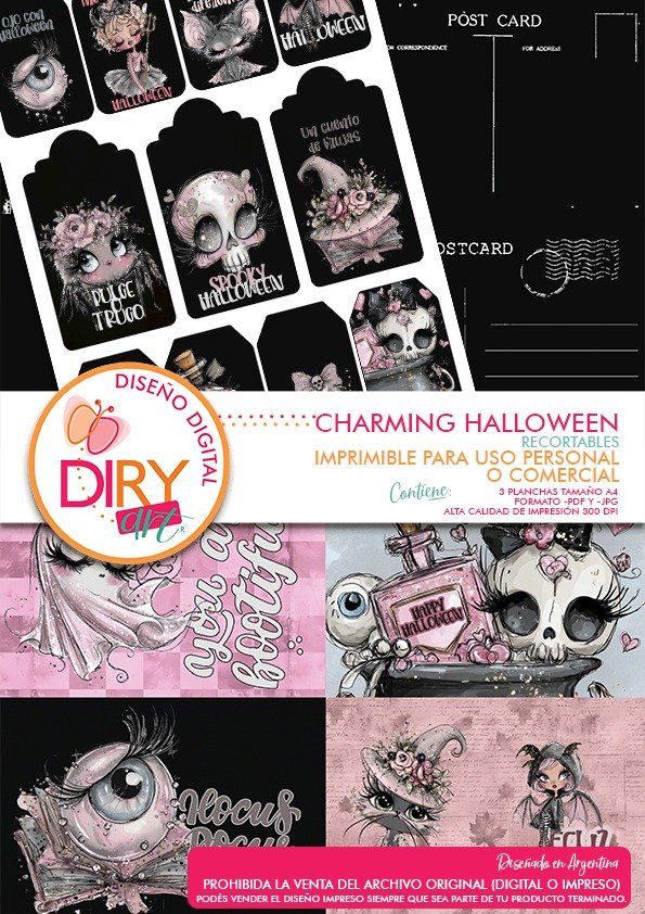 Producto - Charming Halloween - Recortables