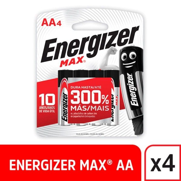 Producto - PILA ENERGIZER AA BLISTER 4 U