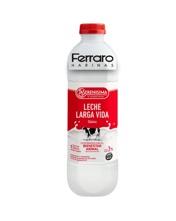 Producto - Leche larga vida clásica 1lt La serenísima