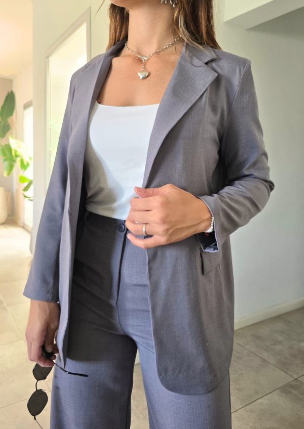Producto - Blazer UCO - Gris claro Melange