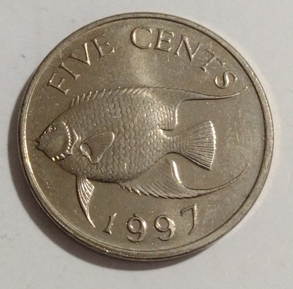 Producto - Bermuda 5 cents 1997 pez