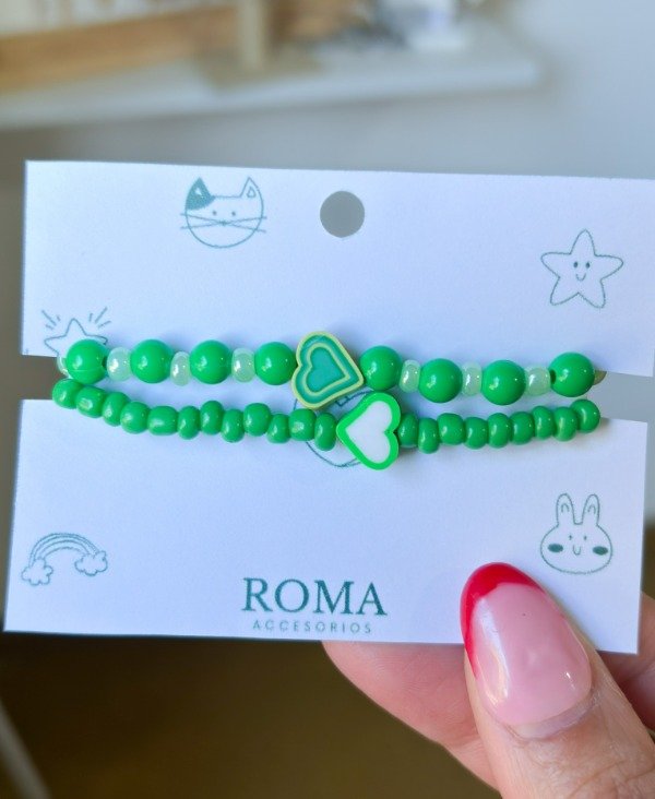 Producto - PULSERAS INFANTILES VERDES