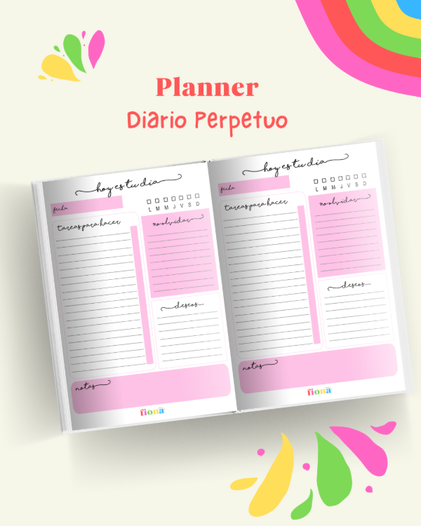 Producto - Planner Diario Perpetuo