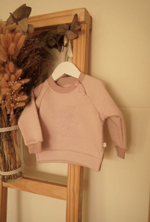 Producto - Buzo bordado rose