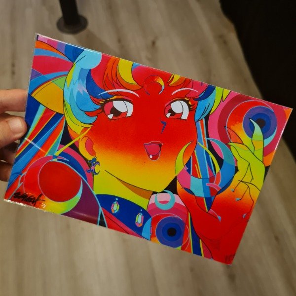 Producto - Print A5 Black Lady