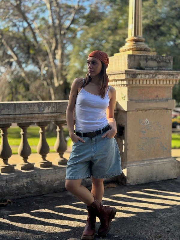 Producto - BERMUDA CORTA OVER OXIDO