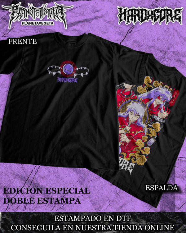 Producto - DROP INUYASHA (DTF) DOBLE ESTAMPA