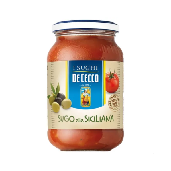 Producto - SUGO SICILIANNA DE CECCO