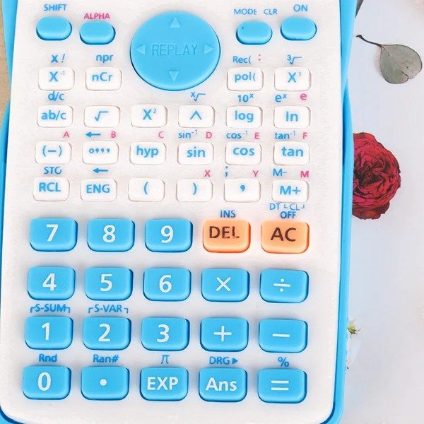 Producto - Calculadora Científica KENKO 10+2 Digitos kk 82ms CELESTE - 4