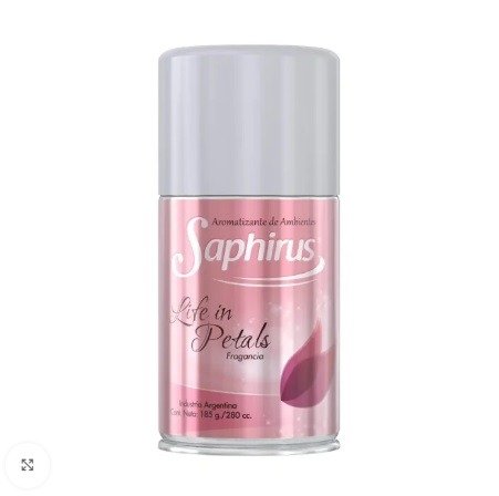 Producto - Aerosol Saphirus LIFE IN PETALS