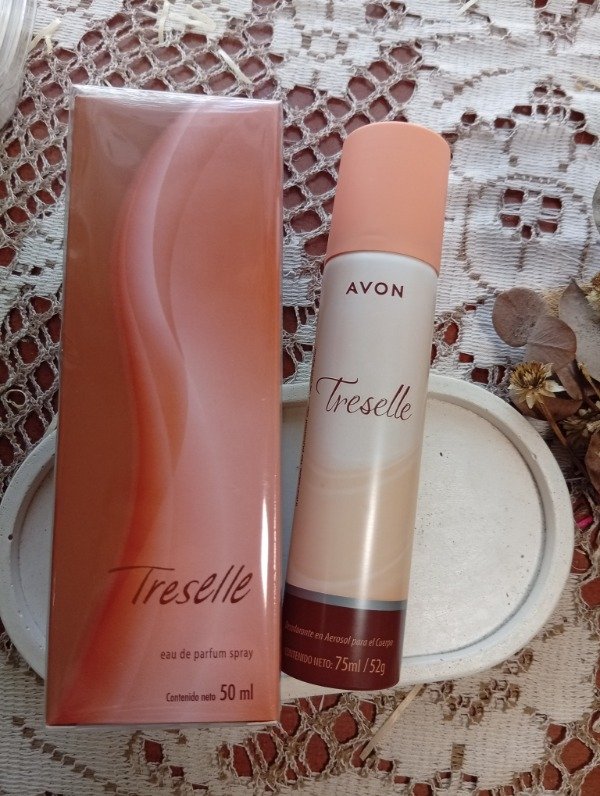 Producto - KIT x2 Treselle Desodorante aerosol + Eau de parfum Treselle 50 ml - 4