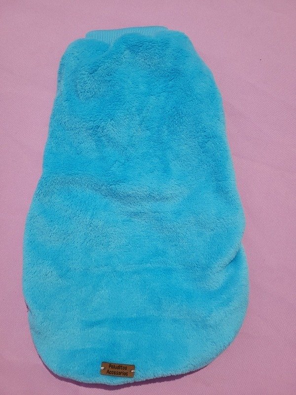 Producto - Chaleco polar soft TURQUESA talle 2