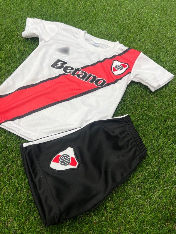 Producto - Conjunto Titular River Plate camiseta más short bebé - 0