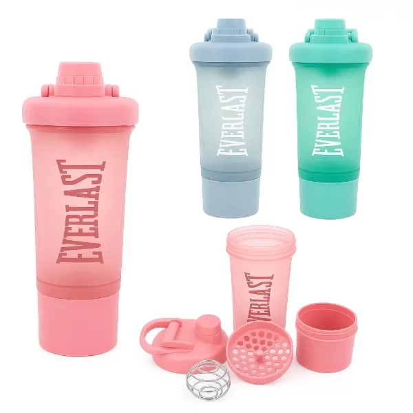 Producto - Shaker EVERLAST Aqua Azul 500ml