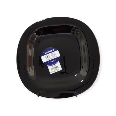 Producto - PLATO PLAYO LUMINARC CARINE NOIR 27 CM NEGRO / CODIGO G10