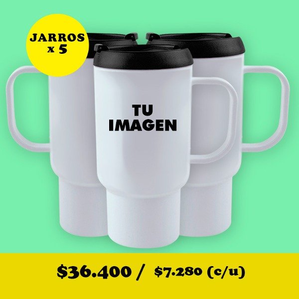 Producto - Jarro Térmico x 5 Unidades