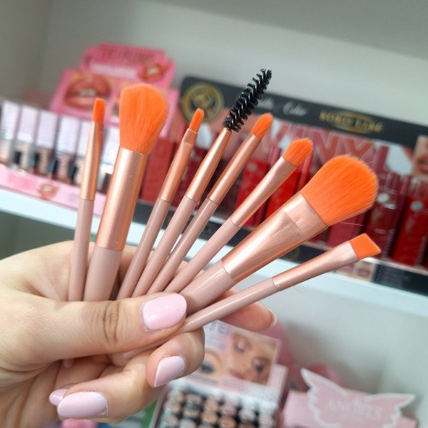 Producto - Set de brochas mini por 8 piezas