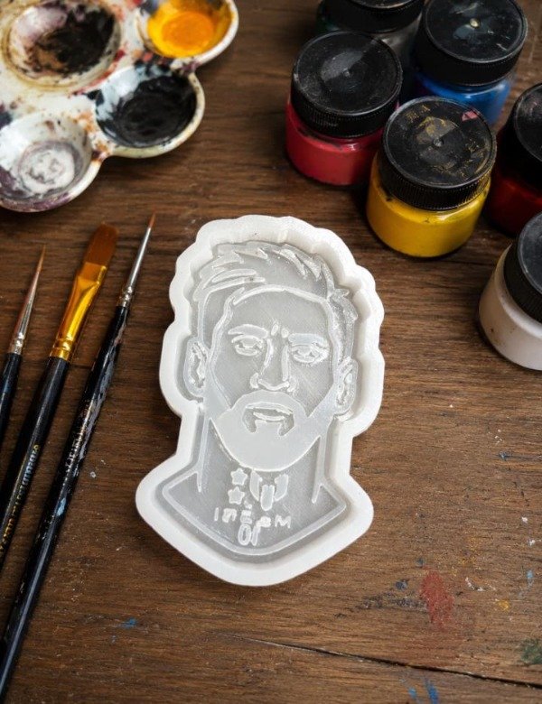 Producto - Molde messi cara