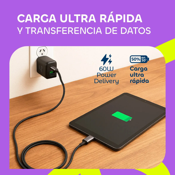 Producto - cable ringo tipo c a tipo c - 1
