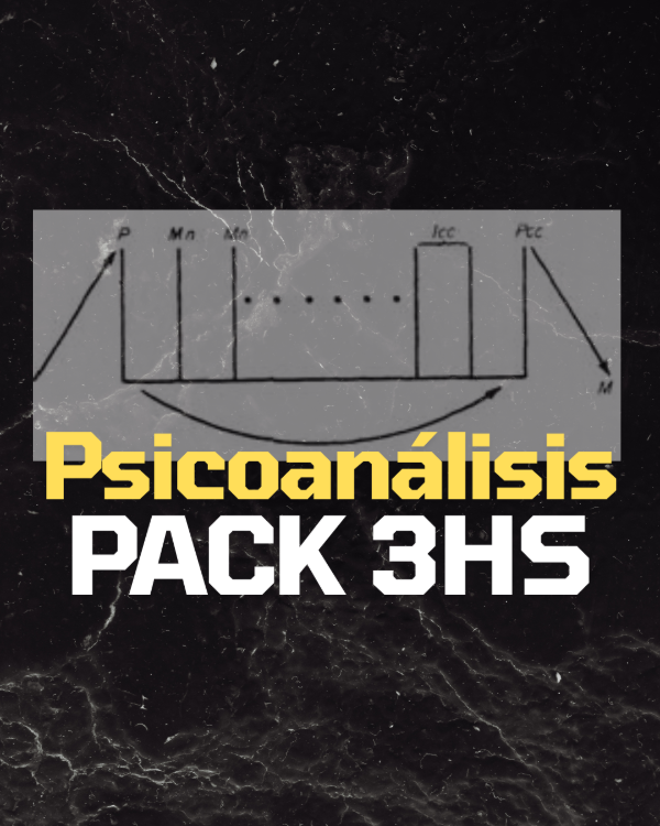 Producto - Psicoanálisis Freud - I y II  Pack de 3 Horas