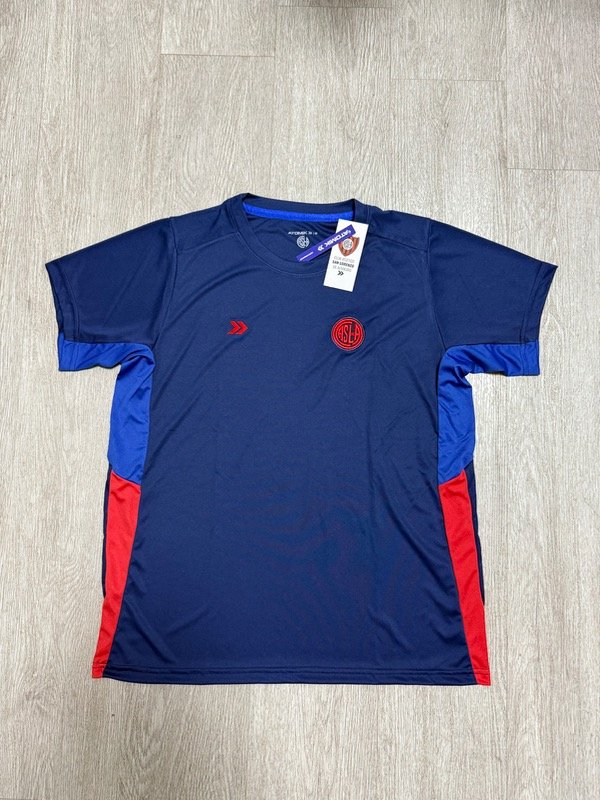 Producto - Camiseta de entrenamiento de San Lorenzo 2025 calidad importada azul