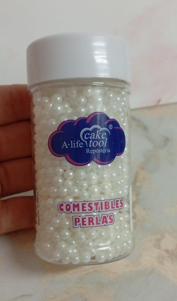 Producto - Drops perlas blancas MEDIANAS