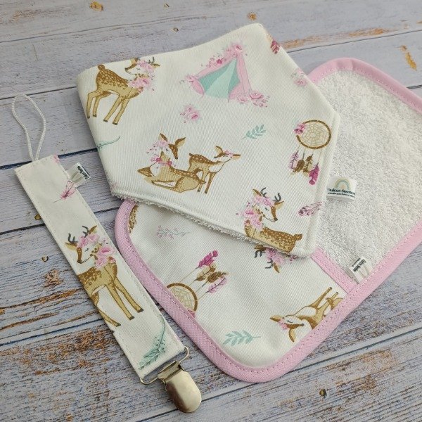 Producto - SET BABERO BABITA Y PORTA CHUPETE-  varios modelos - 6