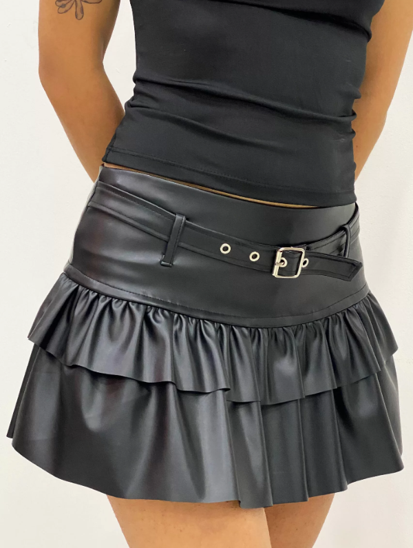 Producto - Falda engomada cinto