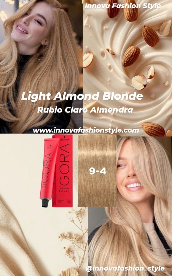 Producto - Kit Coloración Igora Royal 9-4 Rubio Almendra Rubio Almendra + Oxidante 20 Vol.
