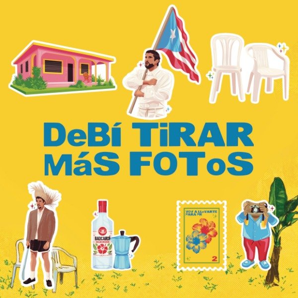 Producto - Stickers 'Debí Tirar Más Fotos' DtMF Bad Bunny