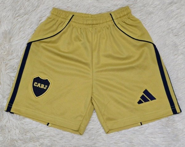 Producto - Shorts Boca Juniors Alternativo Temporada 2025/2026 Niño