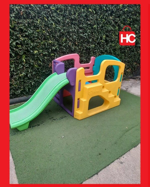 Producto - Plaza de juegos / Mangrullo con tobogán Rotoys - Diversión total en el patio - 1