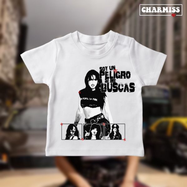 Producto - Baby Tee- soy un peligro - 0