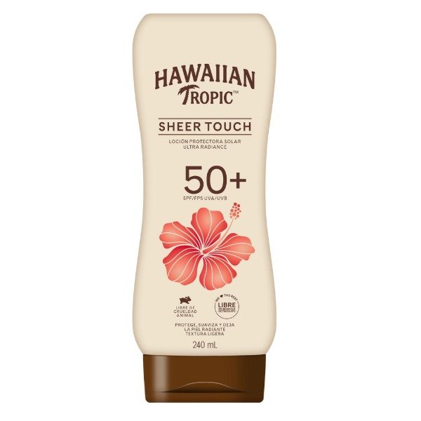 Producto - PROTECTOR SOLAR HAWAIIAN TROPIC - SHEER TOUCH - LOCION FPS 50+ 240ML
