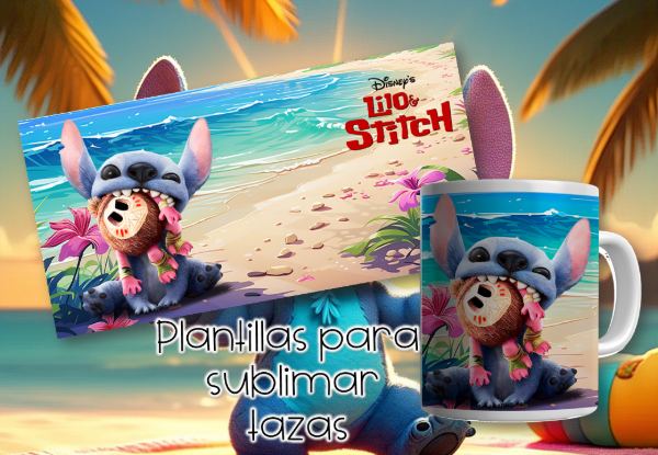 Producto - NUEVO PACK DIGITAL PARA SUBLIMAR KIT DE PLANTILLAS DE STITCH LA PELICULA 2025
