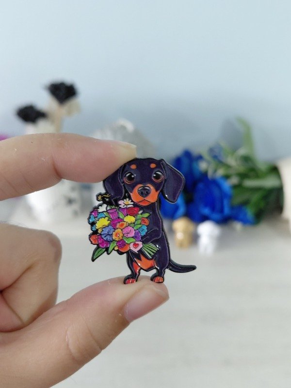 Producto - Pin metalizado - Salchicha #1510