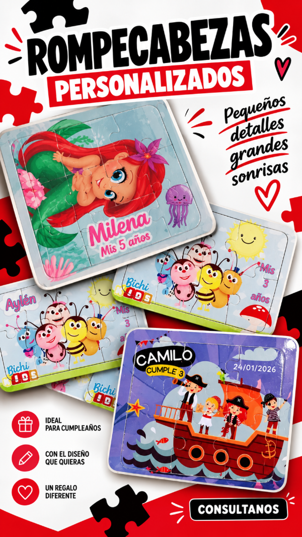 Producto - Rompecabezas personalizados