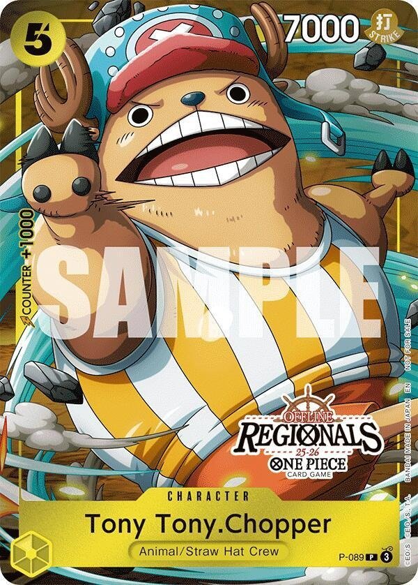 Producto - Tony Tony.Chopper (Offline Regional Participation Pack 2025 Vol.2) - P-089