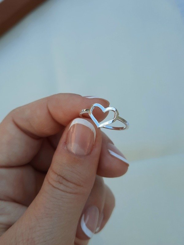 Producto - Anillo Corazón Calado