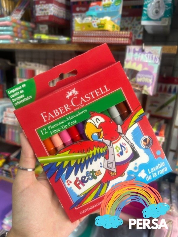 Producto - Marcadores Faber Castell x 10 colores