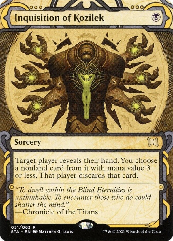 Producto - Inquisition of Kozilek  Strixhaven: Mystical Archive