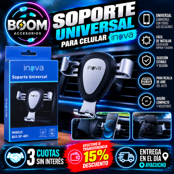Producto - Soporte celular para el auto inova
